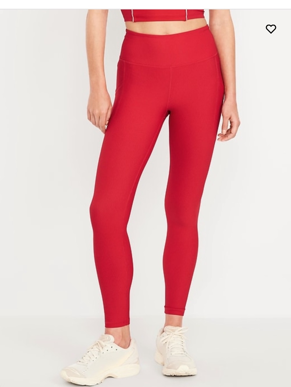 High-Waisted PowerSoft Rib Pocket Leggings